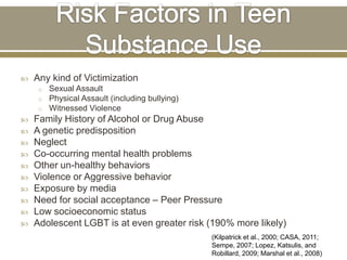Socially And Physically Teen Drug